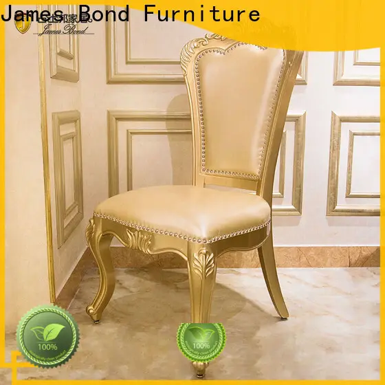 James Bond Wholesale chaises de salle à manger en laiton pour affaires et villa 1