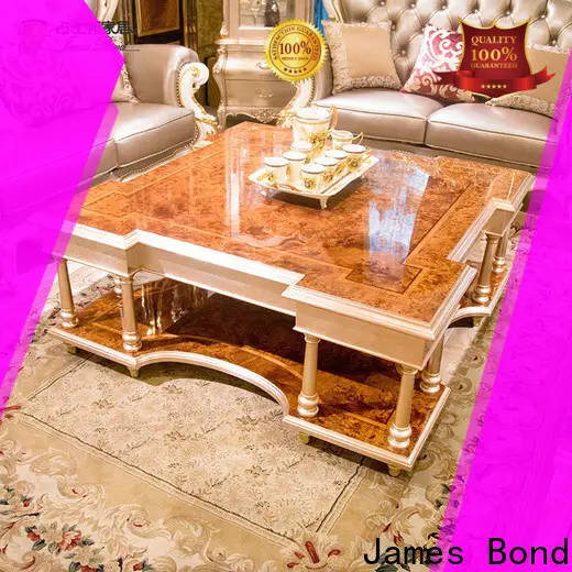 Usine de réservoirs de table basse en bois naturel et en verre sur mesure pour la maison 1