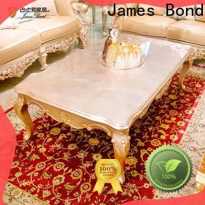 Tavolino rotondo industriale bianco James Bond per ufficio e casa 1