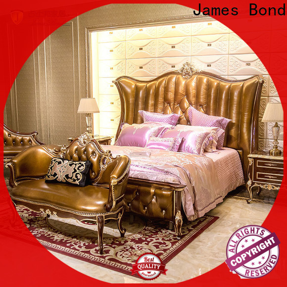 James Bond High-quality traditional king bed suppliers for hotel 1