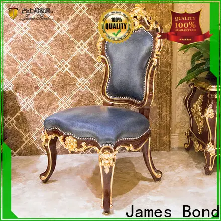 Fabricants de chaises de salle à manger à imprimé animal de style James Bond pour hôtel 1