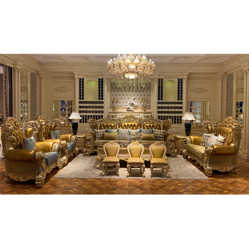 Royal furniture James Bond Furniture luxury classic sofa set DS305 1