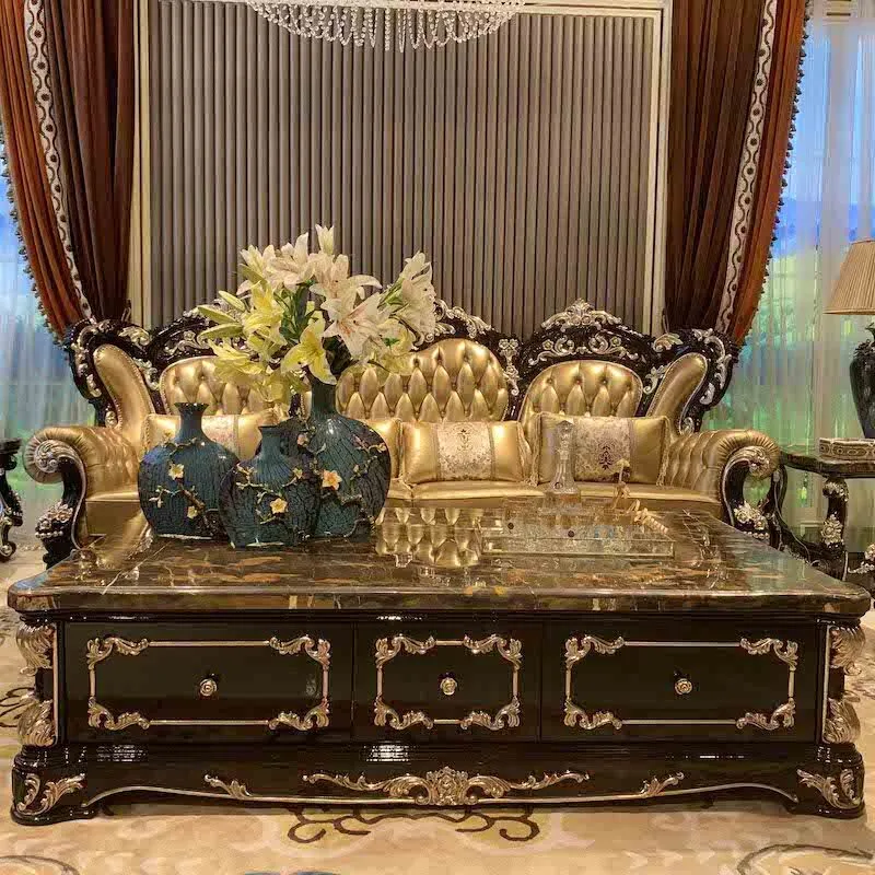 Classic furniture for living room classic Coffee table 1