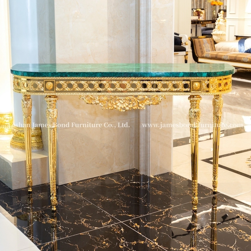 Luxury Furniture Hand-Carved Classic Console Table 1