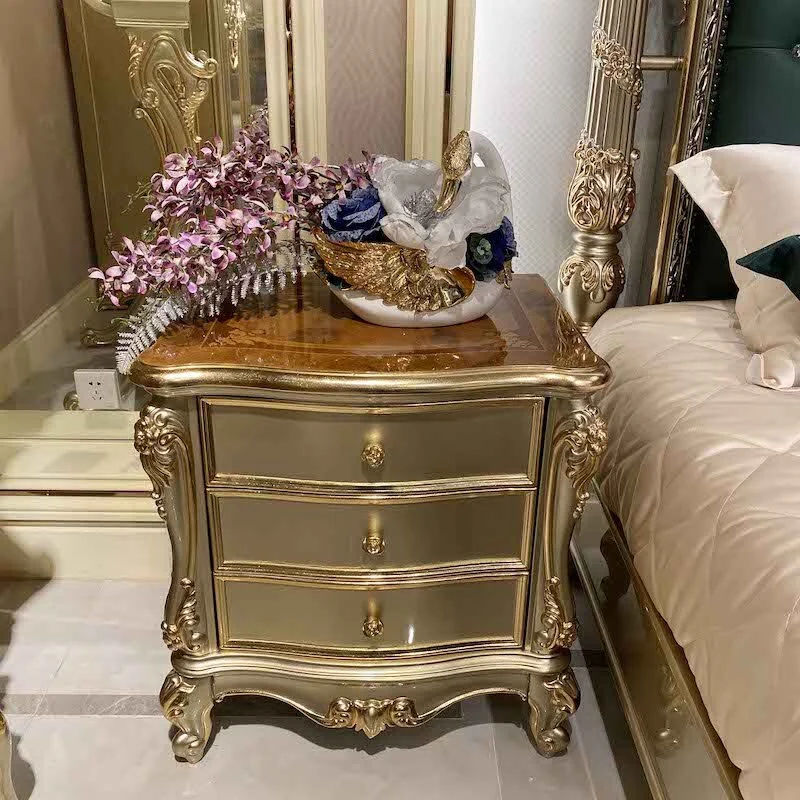 Classic bedroom classic bedside table P-3326 1