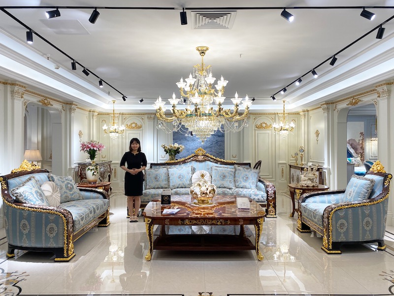Luxury Classic Sofa Set - James Bond Furniture