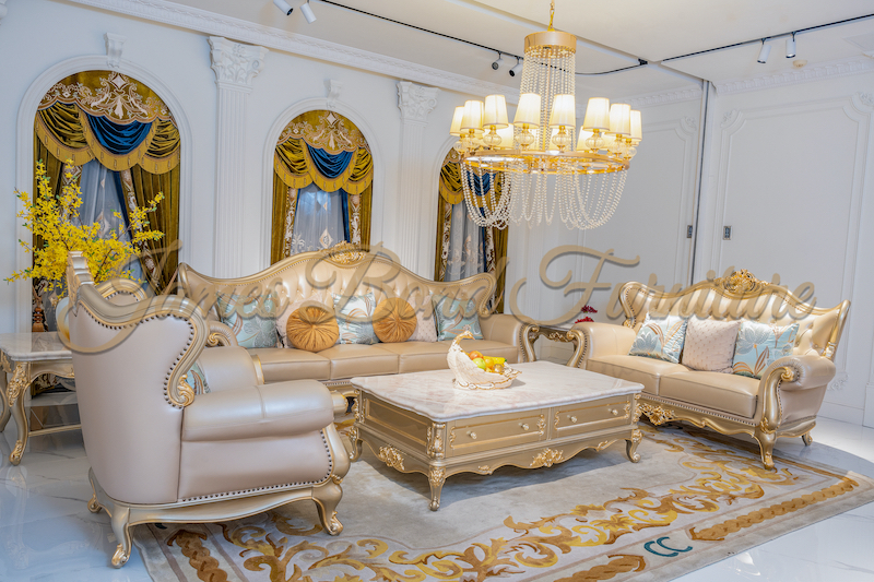 Best Quality Italian Classic Sofa James Bond Furniture Factory 1