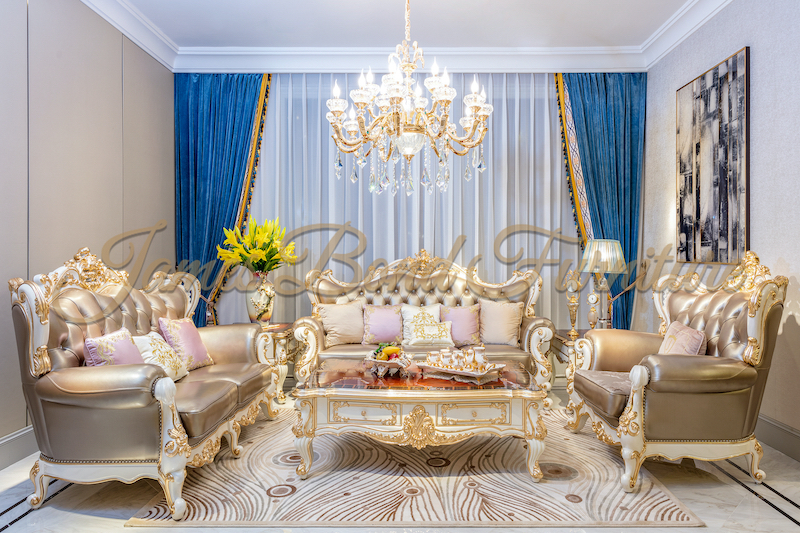 Classic Luxury Italian Sofa James Bond Furniture JBF-A2803 1