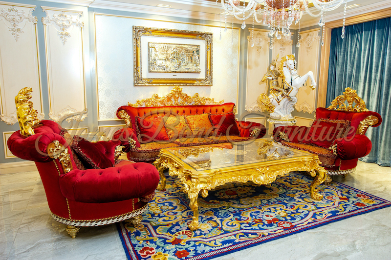 James Bond Furniture Classic Style Sofa 1