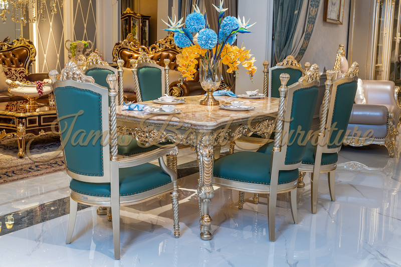 Italian Dining Room Dining Table-James Bond Furniture 1