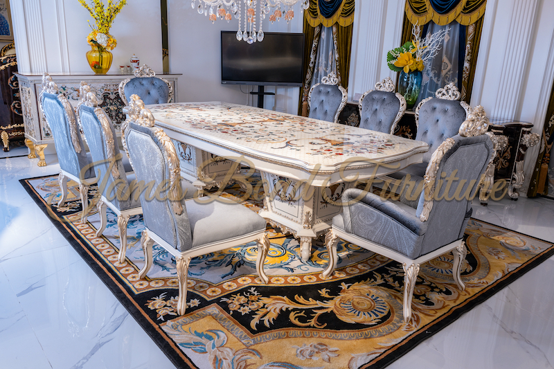 Classic Dining Room Luxury Classic Dining Table Set 1