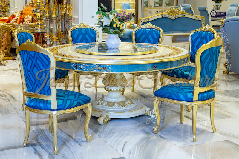 Baroque Style Dining Table James Bond Furniture 1