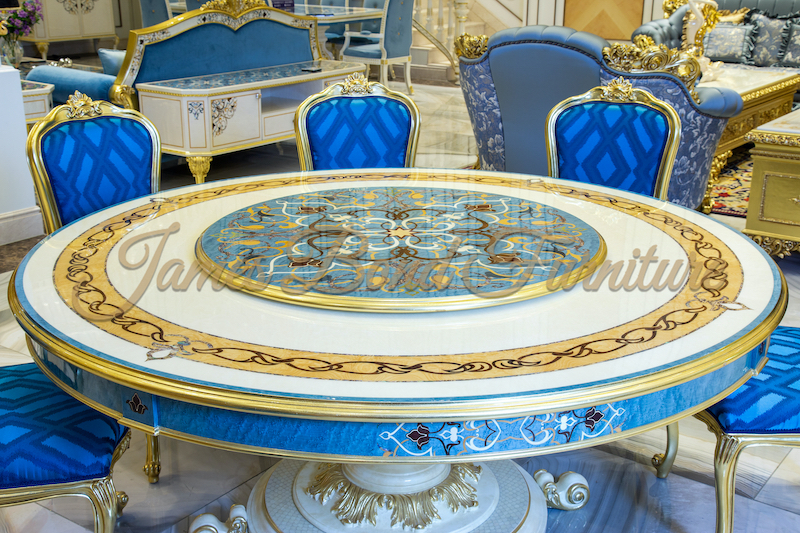 Baroque Style Dining Table James Bond Furniture 2