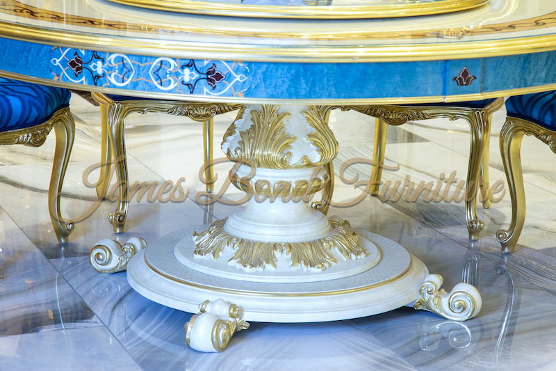 Baroque Style Dining Table James Bond Furniture 5