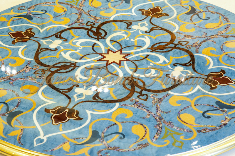 Baroque Style Dining Table James Bond Furniture 4