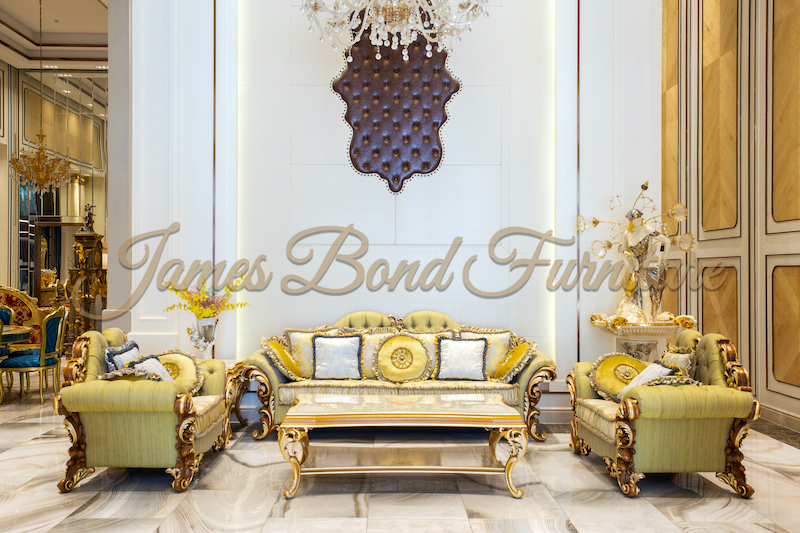 James Bond Furniture Classic Style Sofa P7131 1