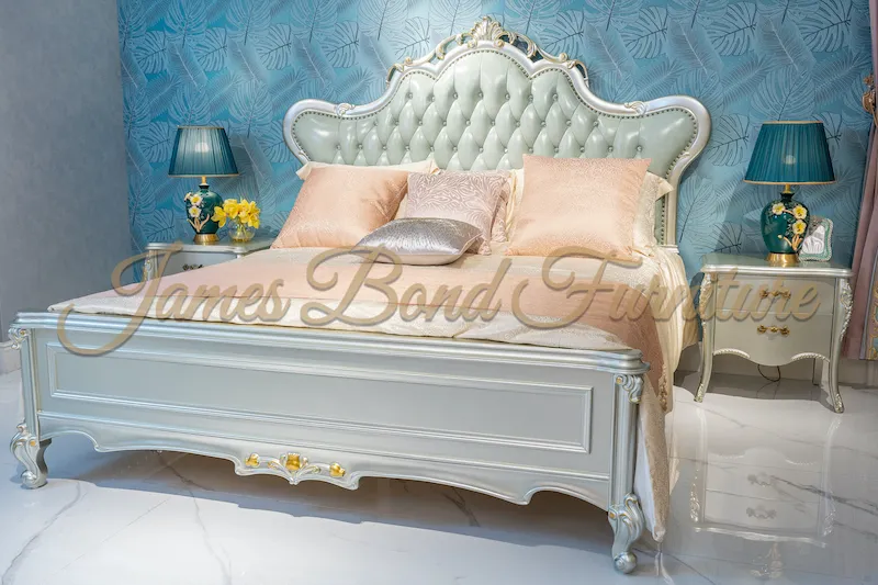 Classic Style Bed - - James Bond Furniture 3
