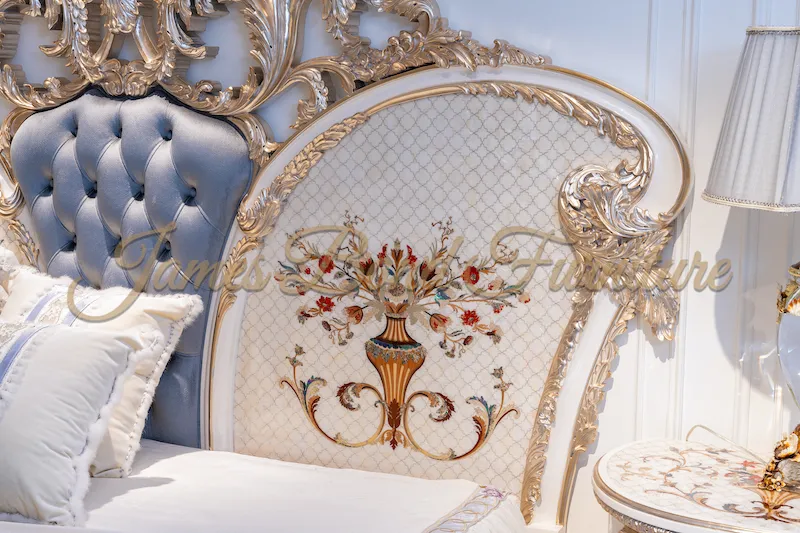 Classic Style Bed by James Bond Furniture 4