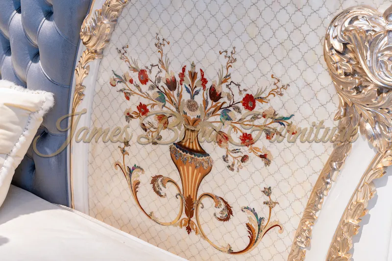 Classic Style Bed by James Bond Furniture 5