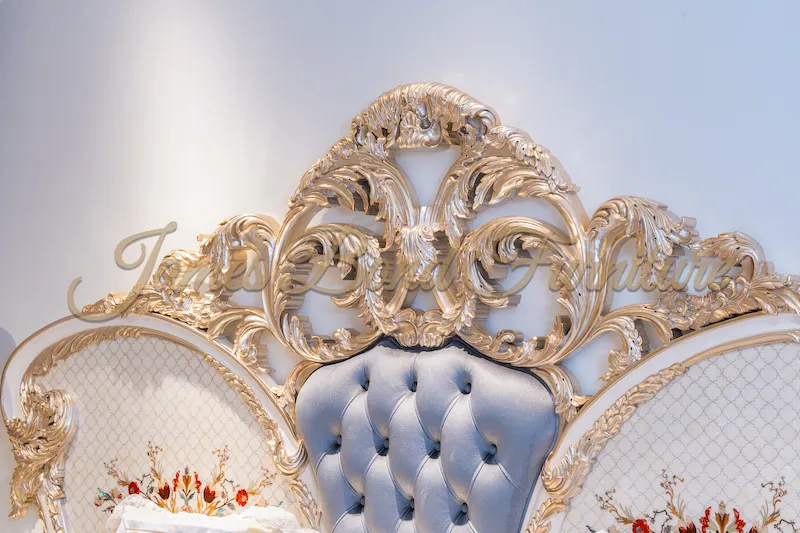 Classic Style Bed by James Bond Furniture 2
