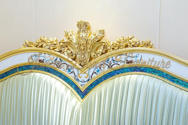 Solid Gold Bed by James Bond Furniture 2