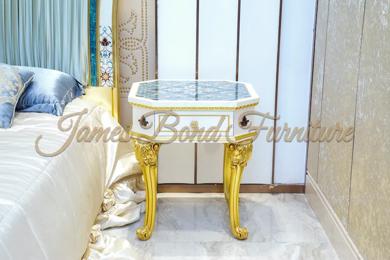 Solid Gold Bed by James Bond Furniture 5