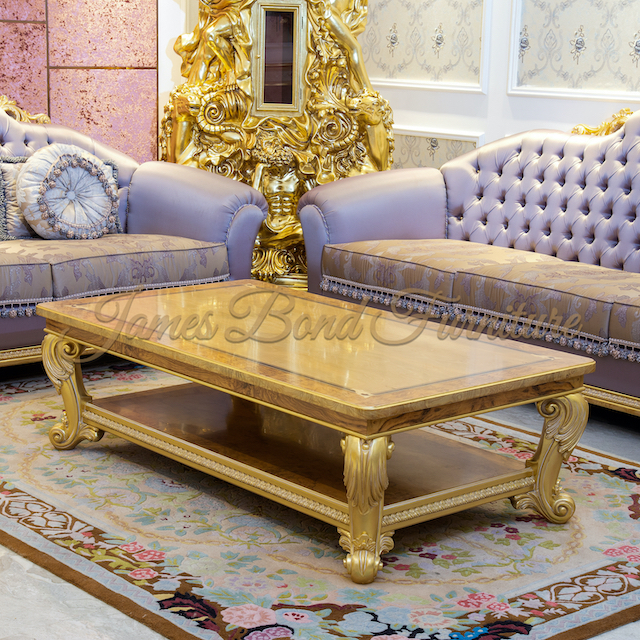 New Classic Furniture Hand-Carved Classic Coffee Table 1