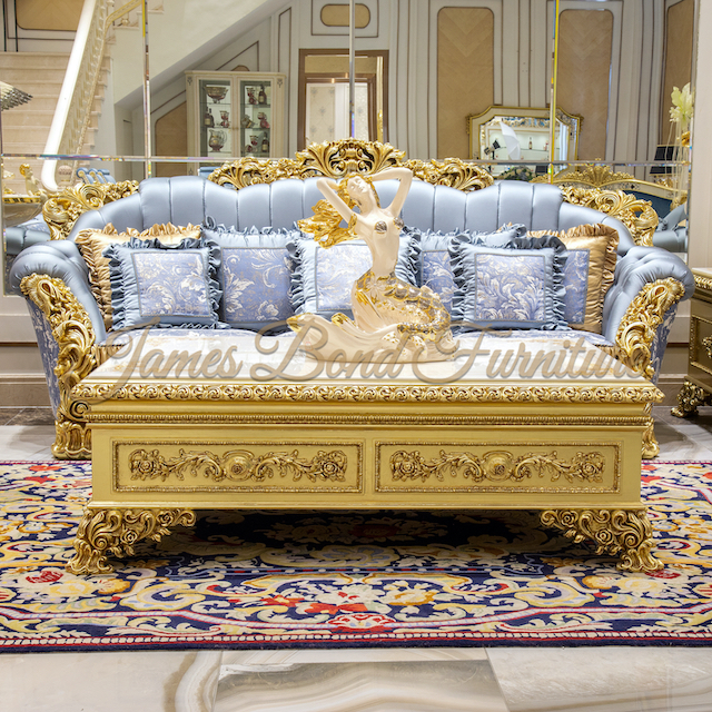Golden Leaf Furniture JBF-D-121 Made By Hand James Bond Furniture 1