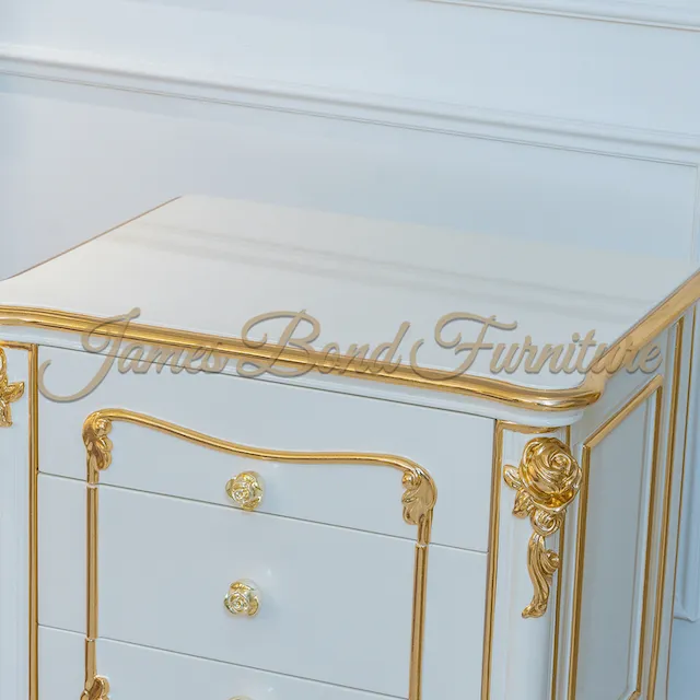 James Bond Furniture Victorian Bedside Table New Classic Home Furnishings-James Bond Furnituresupply 3