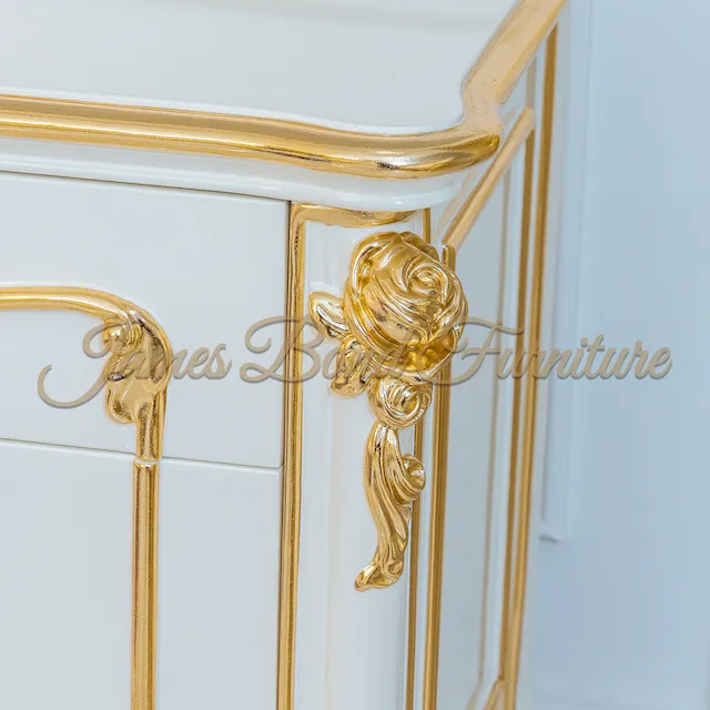 James Bond Furniture Victorian Bedside Table New Classic Home Furnishings-James Bond Furnituresupply 4