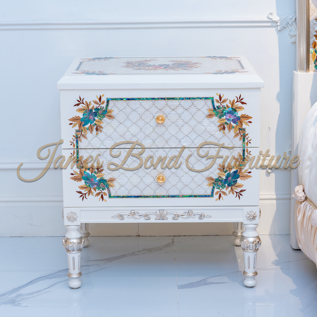 James Bond Furniture Classic Bedside Table Italian Bedroom Furniture 1