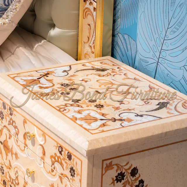 Rococo Nightstand JBF-F111 by James Bond Furniture 2
