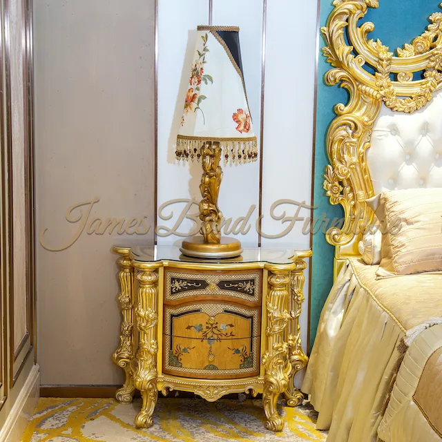 Victorian Style Nightstand CIF - - James Bond Furniture 2
