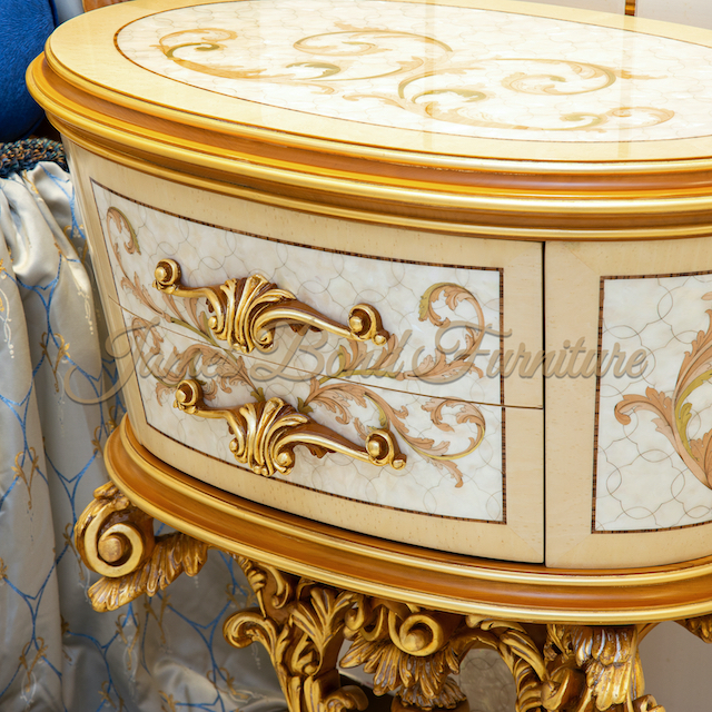 Disegni di comodini classici di James Bond Furniture 3