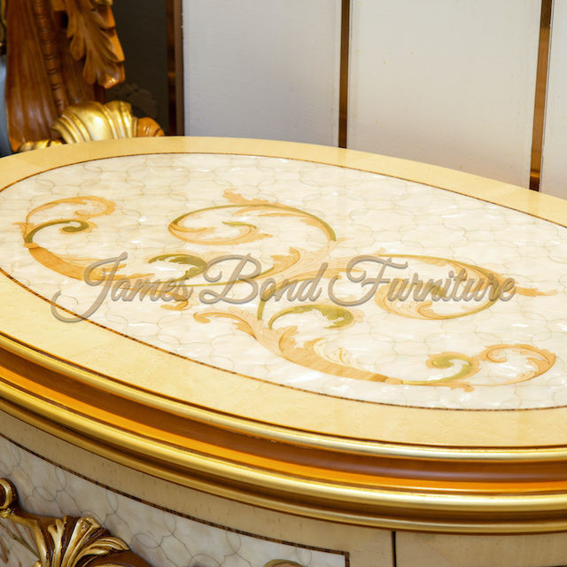 Disegni di comodini classici di James Bond Furniture 5