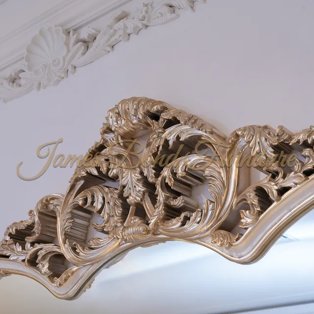 Home Furniture Manufacturers Mahogany Solid Wood/Rare Bird's Eyes Wood Veneer/ Rare Sea Shell/ Gold Leaf/ 3D Piano Painting 10-15 Yearsfactory 2