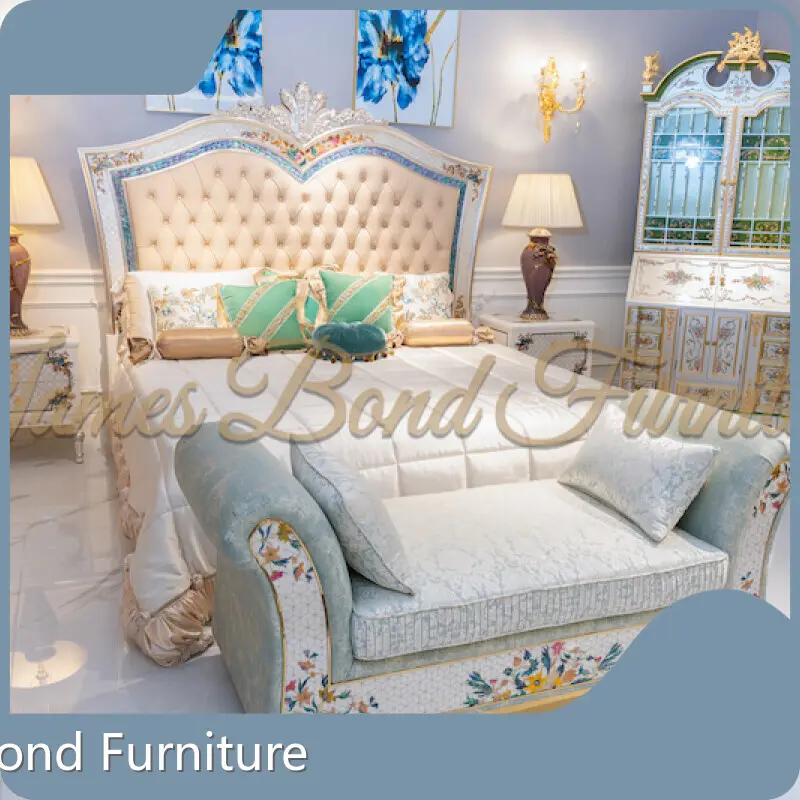 James Bond Furniture Classic Queen Bed Classic Queen BedManufacturer 1