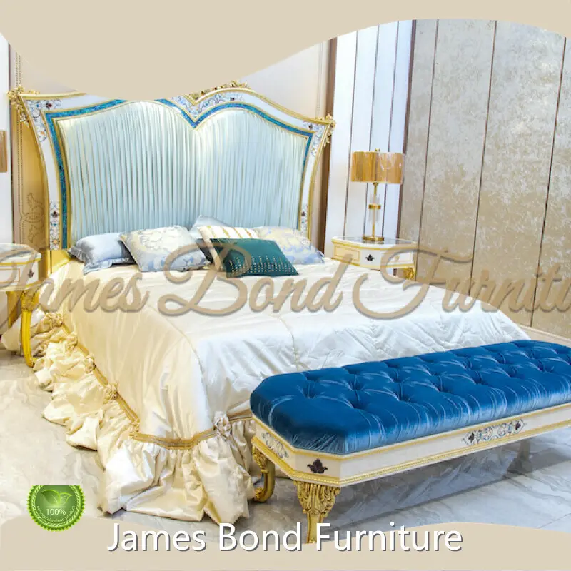 Bed Classic Style - - James Bond Furniture 1