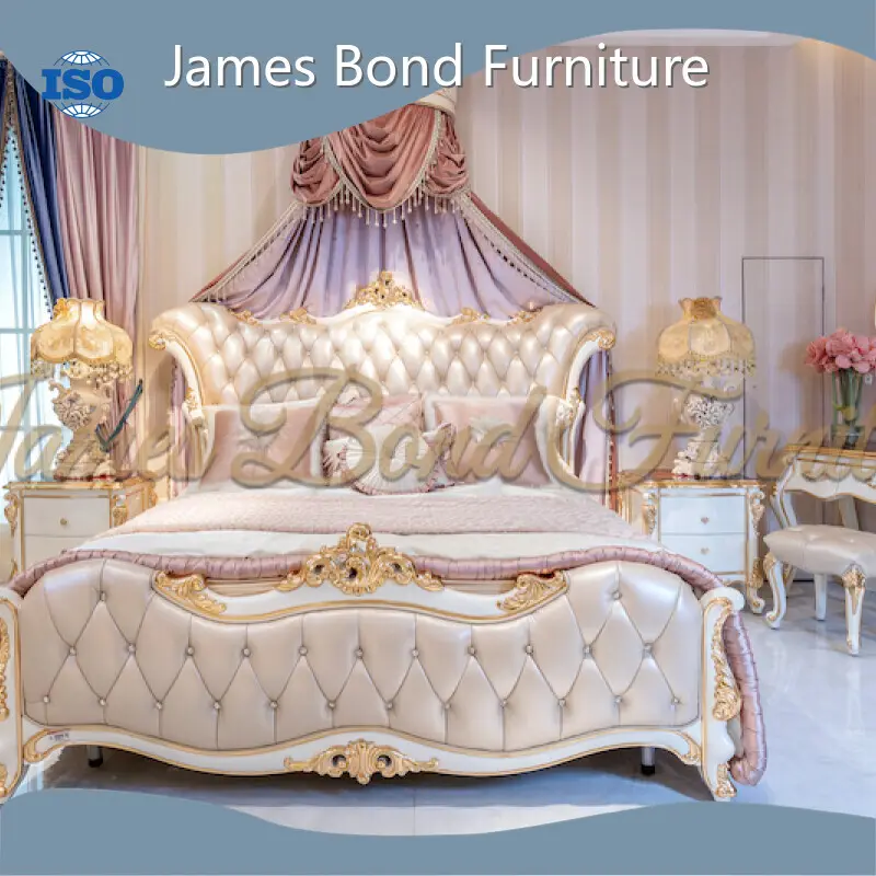 Bed Design Classic by James Bond Furniture 1
