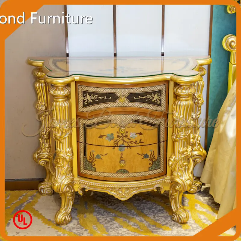 Victorian Style Nightstand CIF - - James Bond Furniture 1