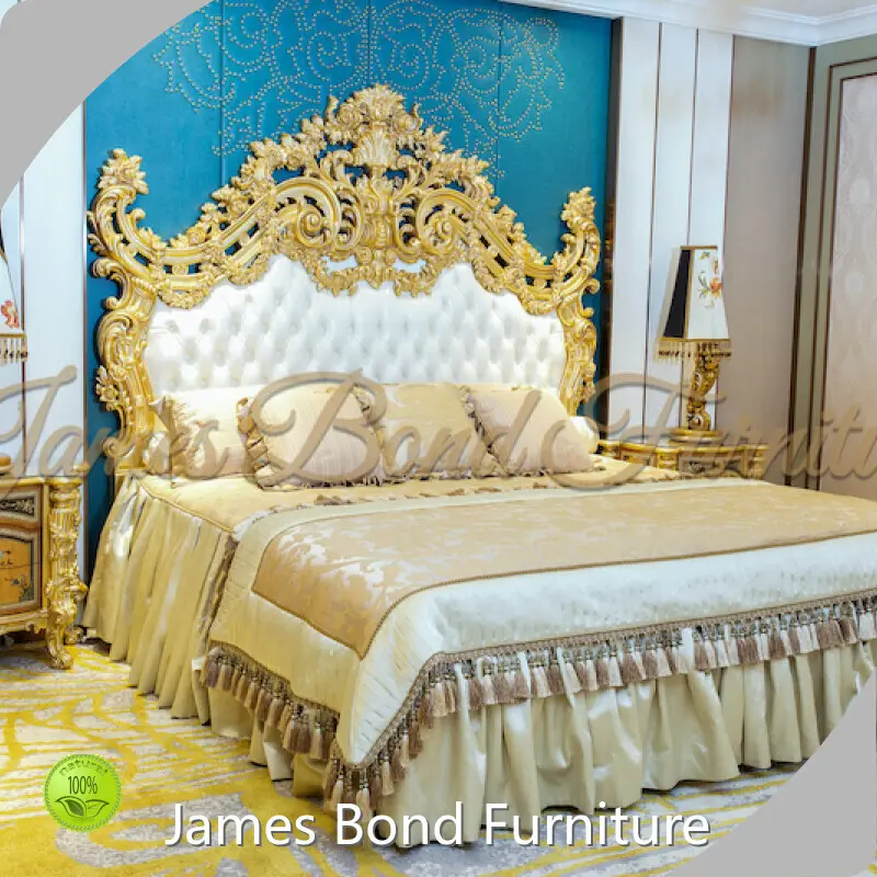 King Bed Traditional - - James Bond Furniture 1