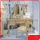 Classic Makeup Table Factory Mahogany Solid Wood/ Black Walnut Veneer/ Pure Copper Plated 24K Gold/ Gold Leaf/ 3D Piano Painting 1