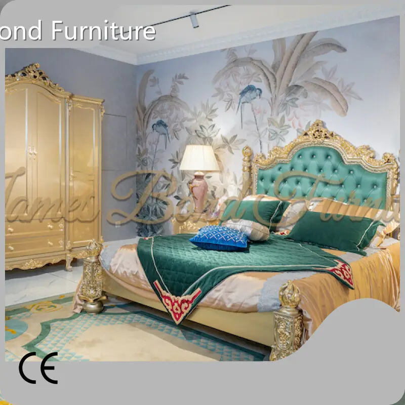 King Bed Traditional - - James Bond Furniture-1 1