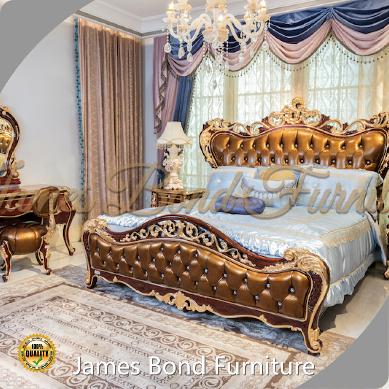 James Bond Furniture Luxury Bedroom Furniture Sets Factory 1