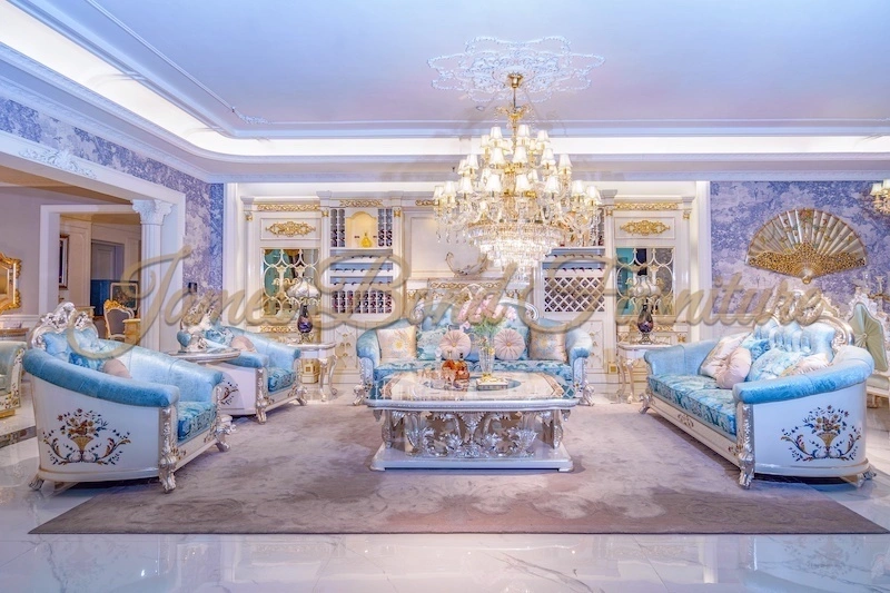 Classic Luxury Sofa Design James Bond Furniture 1