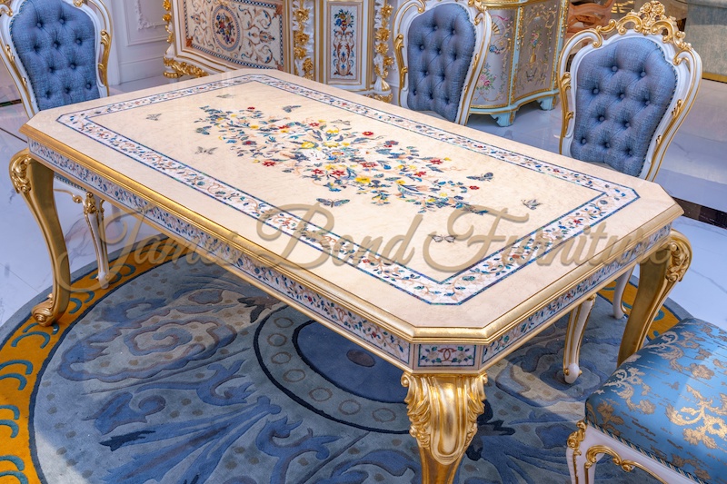 Luxury Furniture-Hand Carved Classic Dining Table High Quality Supplier In China 3