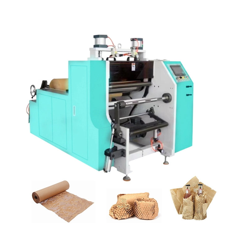 Automatic Craft Honeycomb Paper Roll Wrap Packing Die Cutter Cutting Gift Packaging Machine Paper Honeycomb Making Machine 1