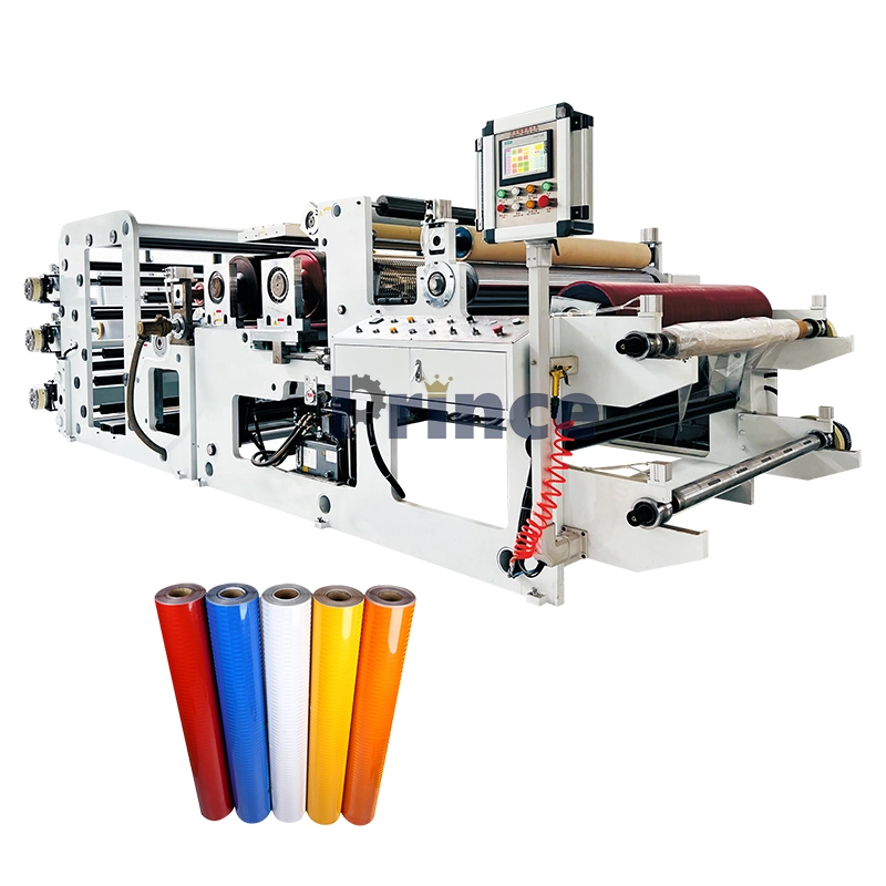 Máquina de estampado de película de plástico holográfico, máquina de estampado de película láser reflectante de holograma 1