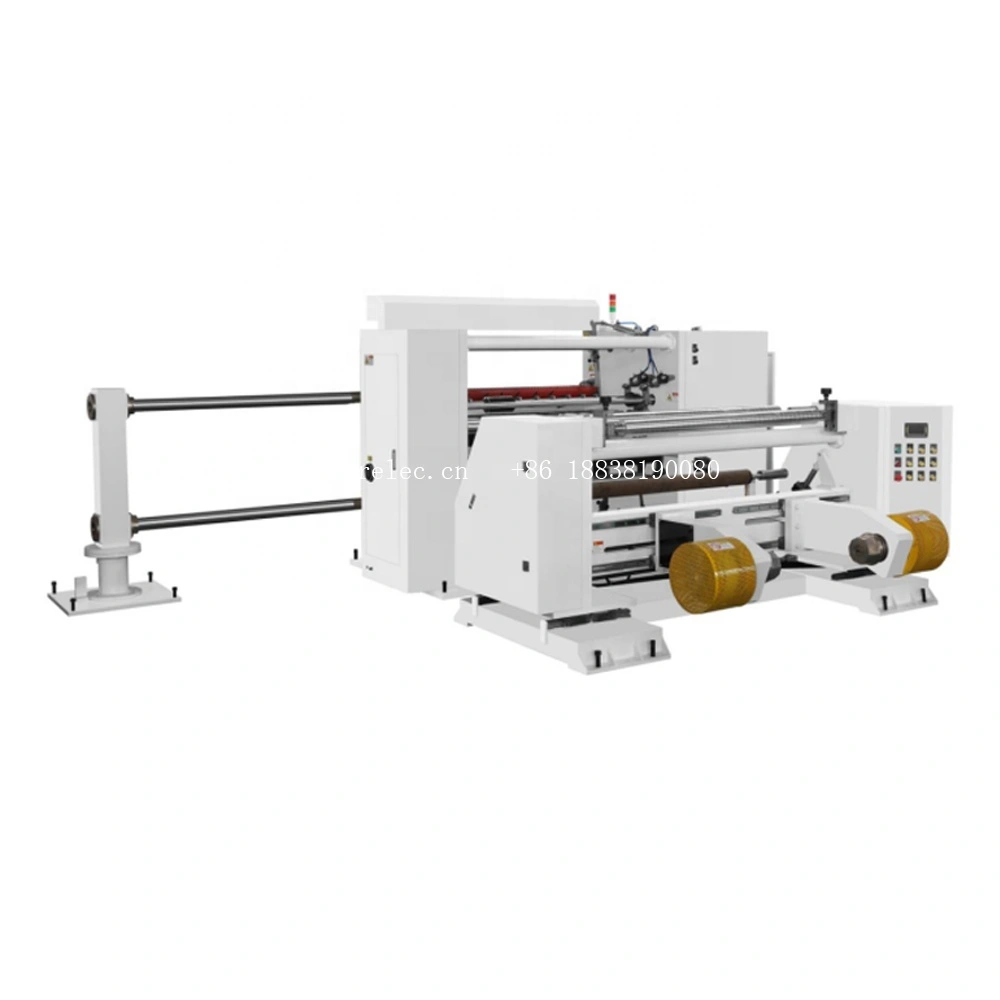 Máy cuộn giấy cuộn giấy truyền động servo máy cuộn giấy kraft 1