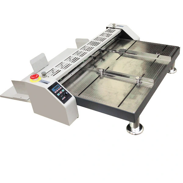 Máquina plegadora de papel perforadora eléctrica de 460mm 1